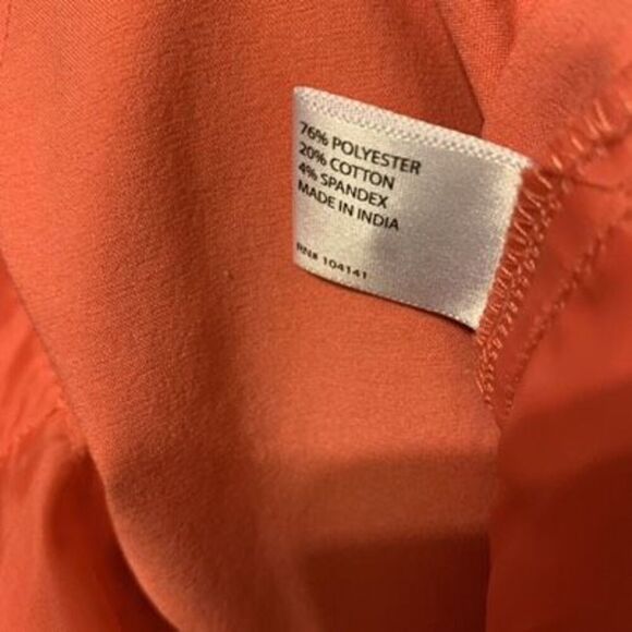 Lady Hagen Size 2 Costal Coral Ankle Pants **NEW** - Picture 8 of 8